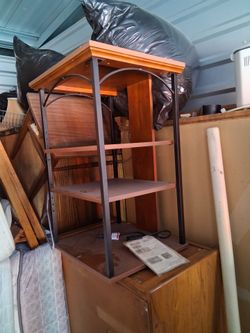 Wooden shelf