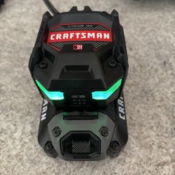 New Craftsman V20 Lithium Ion Battery and charger