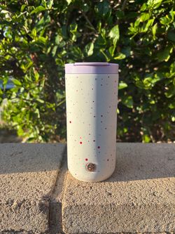 Starbucks Pumpkin Spice Latte Speckled Insulated Tumbler Chain Charm 12oz