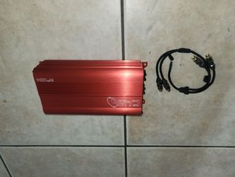 Down4Sound MM1004 Mini Maxx 4-channel amp, red.