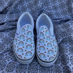 Girls vans size 2