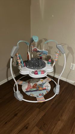 Baby Activity Jumper with Toys and Mat