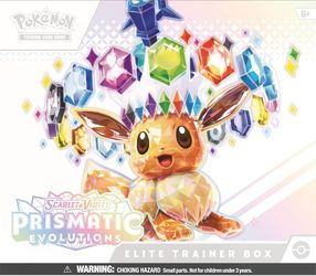 Pokémon Scarlet & Violet Prismatic Evolutions Elite Trainer Box