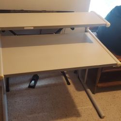 Desk With Shelf In Great Shape 