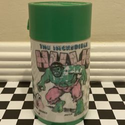 Vintage 1978 Incredible Hulk Thermos
