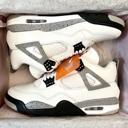 Jordan 4 White Cement