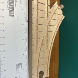 Thomas wooden Railway Train Curve Switch Track Clickety Clack