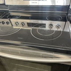Samsung Glass Stove Stainless Steel 