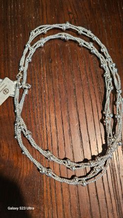 **New 925 Silver Woman's Necklace