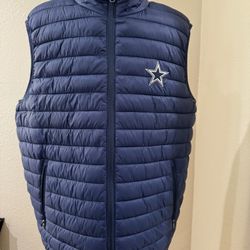 Dallas Cowboys Puffer Vest