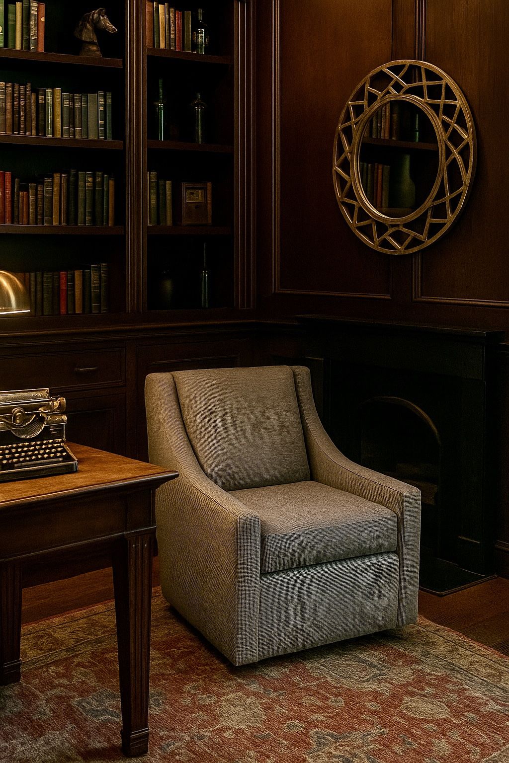 Pair Of Made In The USA swivel chairs