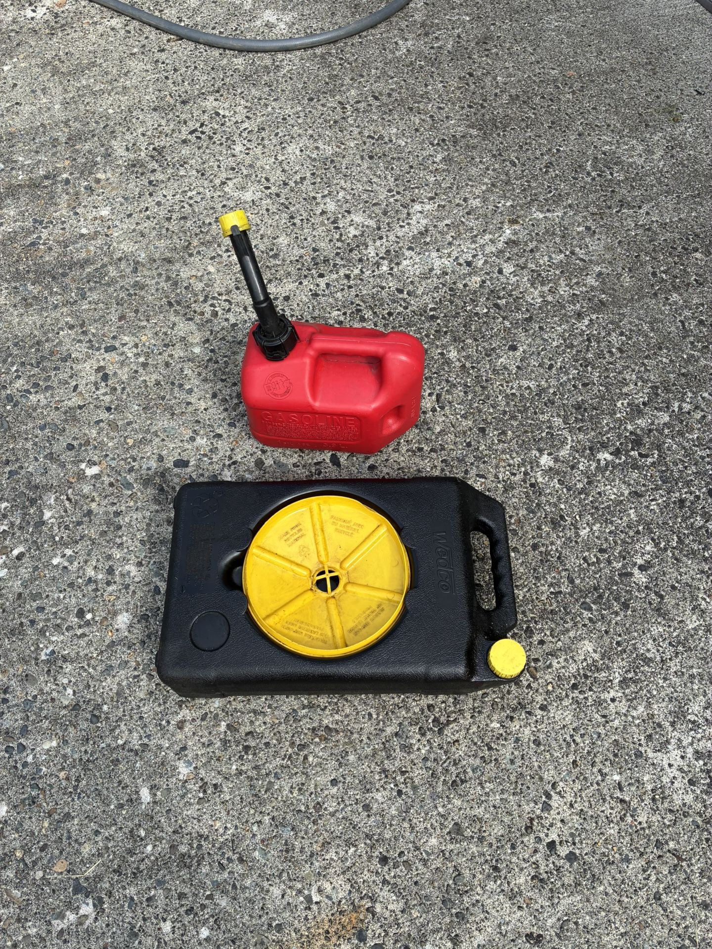 Gas Can and Oil Container