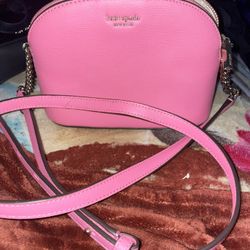 KATE SPADE CAMERON STREET BLOSSOM HILLI CROSSBODY BRIGHT FLAMINGO