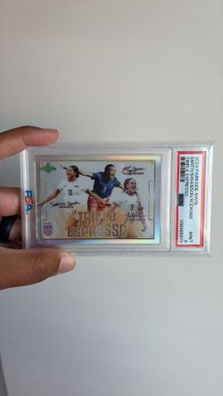 2024 Parkside NWSL Triple Espresso Smith/Swanson/Rodman PSA 9