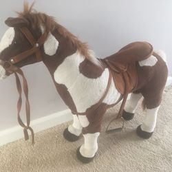 Kids Riding Horse 