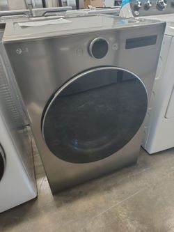 LG Front Load Dryer Graphite Steel