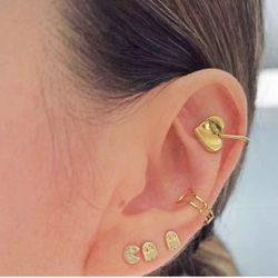 Par Arete Pacman Y Par De Arete Fantasma Cada Par $50