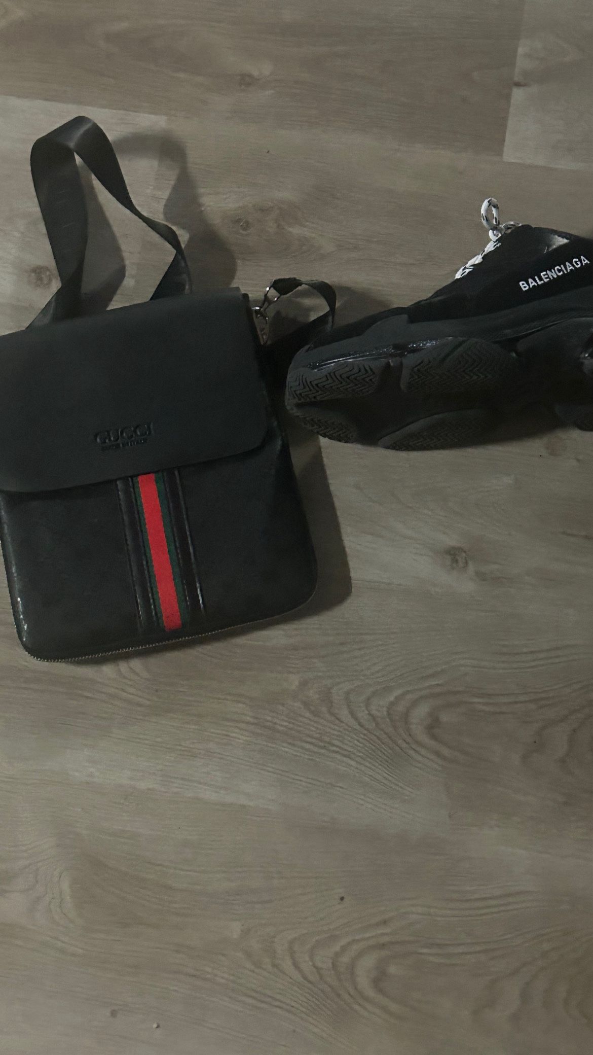 Balenciaga Triple S-size 43 /Gucci Bag