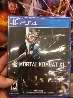 Ps4 mortal kombst xl new