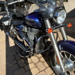 For Sale 2016 Triumph Street Bike.  Low Mileage Asking $ 4500  Or Best Offer.       