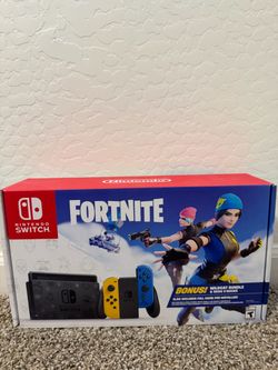 Nintendo switch Fortnite wildcat edition