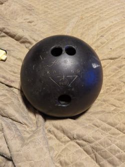 Signed Vintage Bowling Ball