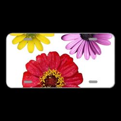 License Plate Novelty Car Front Plants Nature Botanical Botany