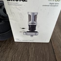 Shure MV88 Microphone For Apple Lightning Devices