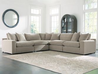 Maxton Heights Pebble 5-Piece Sectional