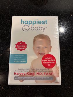 Happiest Baby The Best Way to Calm Crying & Boost Your Baby's Sleep DVD & CD NEW