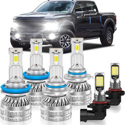 Fit for 2015-2023 Ford F150 Hi/Lo Beam Fog Light Bulb Combo