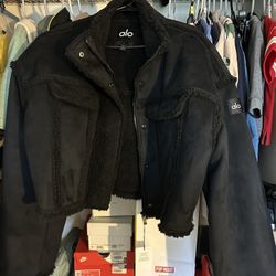 Alo Faux Shearling Snow Fall Jacket 