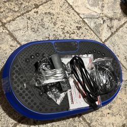 Vibration Plate Exercise Machine, Vibrating Fitness Platform for Lymphatic Drainage, Full Body Shaker Workout Equipment, Bluetooth Music Shaping Vibra