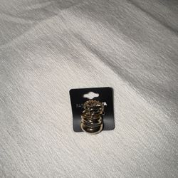 Fashion Nova Gold Ring Set