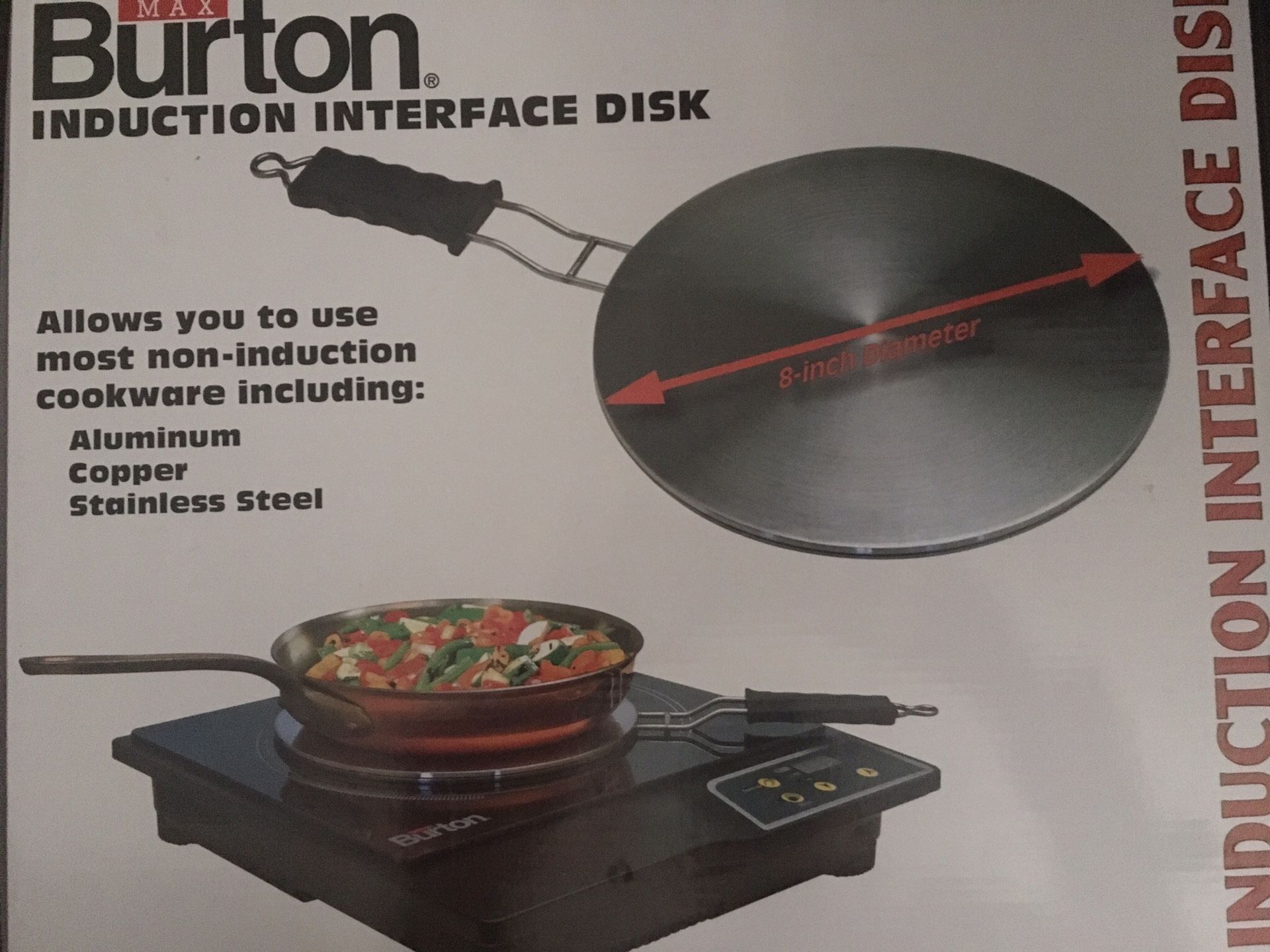 Max Burton 8Inch Induction Interface Disk for Sale in Seattle, WA