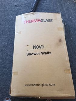 Thermaglass nuvo  shower walls.