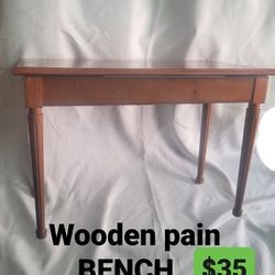  Wooden Paino Bench