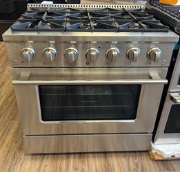 Brama 36” dual fuel range