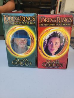 Lord Of The Rings Glass Goblets