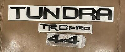 Emblems For Toyota Tundra TRD Pro 4 X 4