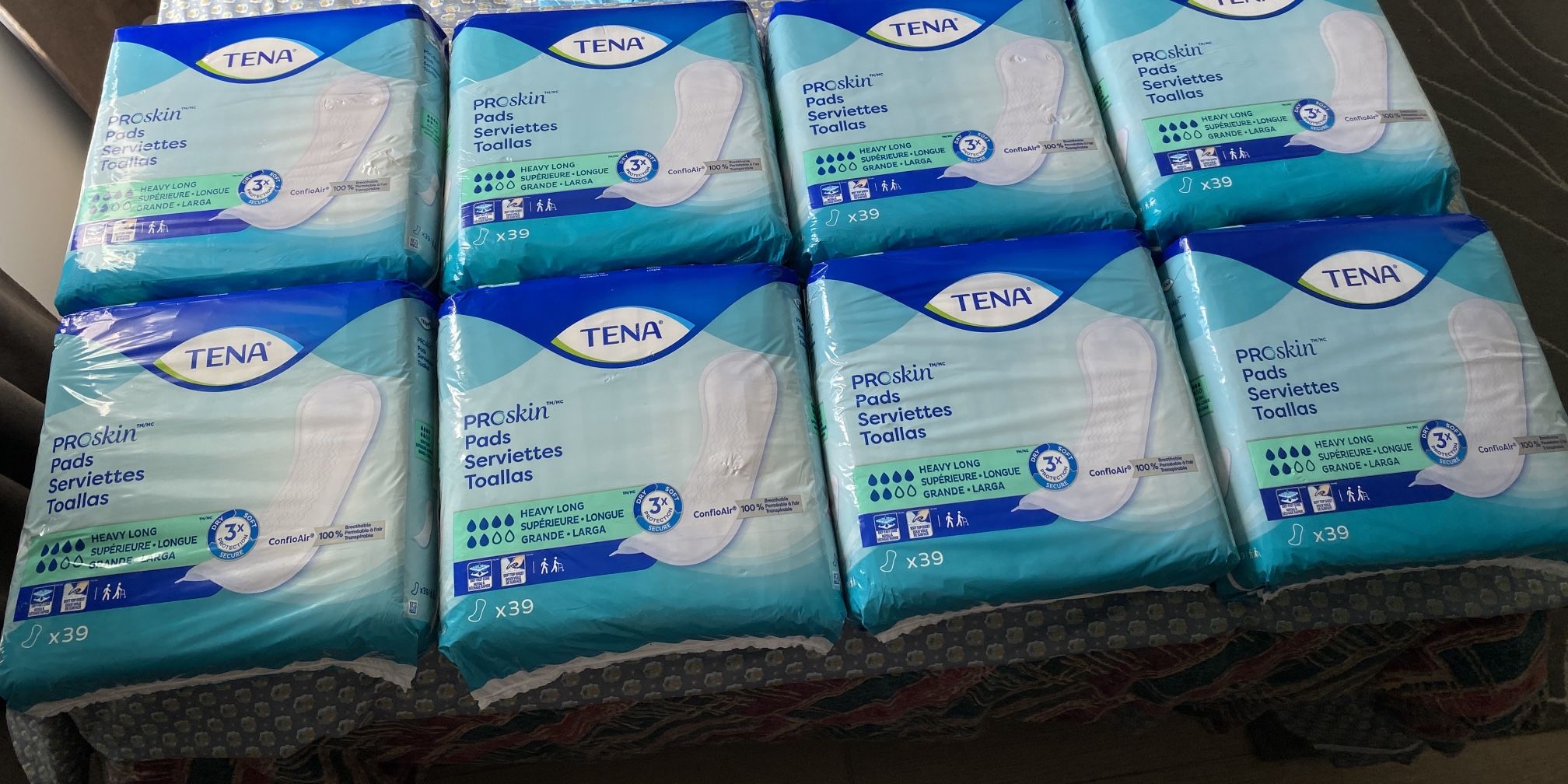 TENA ProSkin Pads - Heavy Long, 39 count (8 packs)