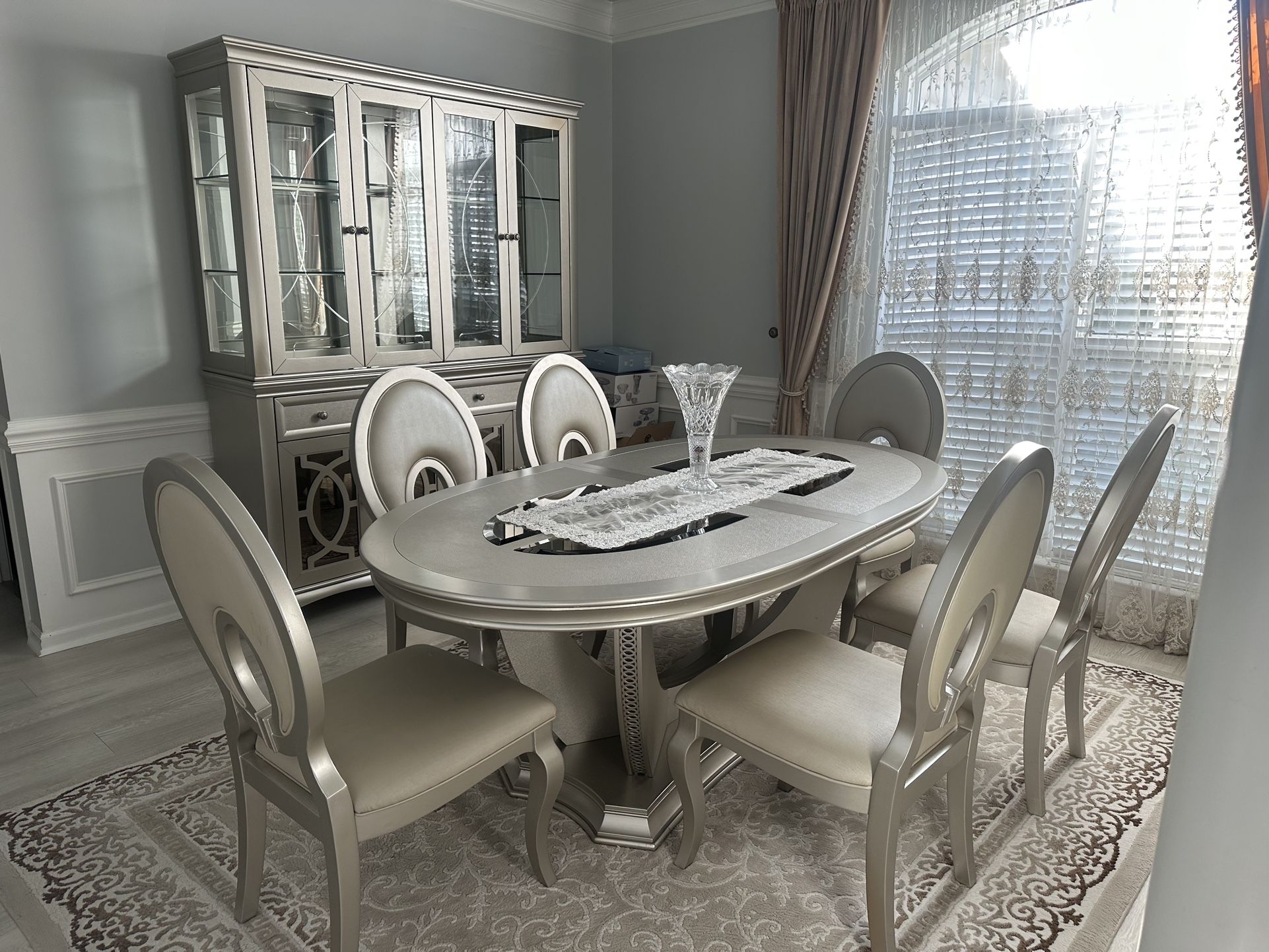 Dining Room Set For Sale Buffet Table Chairs