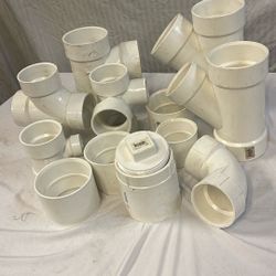 PVC Drain Lines 3 And 4 Inches 