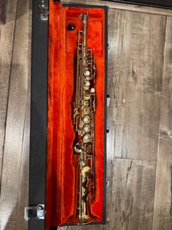 1977 Yanagisawa S6 Soprano Saxophone