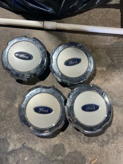 Ford Wheel Center Caps Set of 4