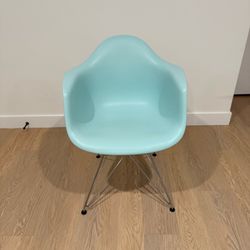 Authentic Eames Molded Plastic Armchair