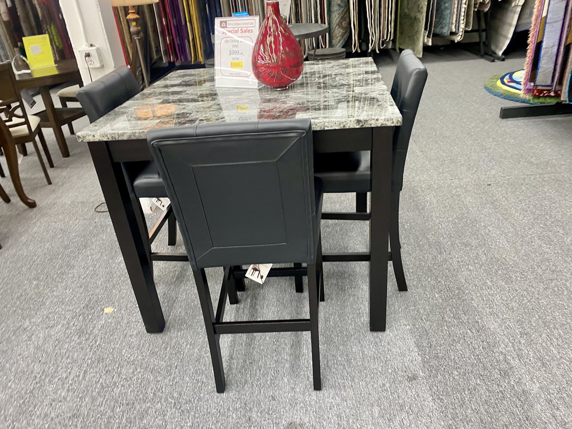 5pc Dinning Table Set $599