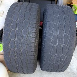 (2) PRO COMP ALL TERRAIN TIRES