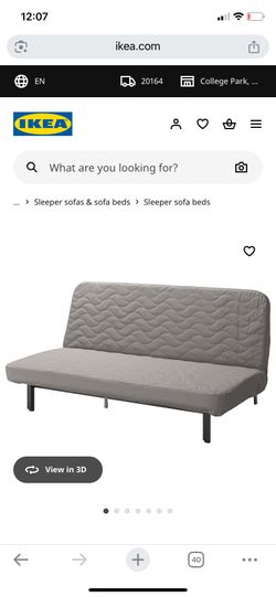 Ikea Bedding Couch With Wooden Storage