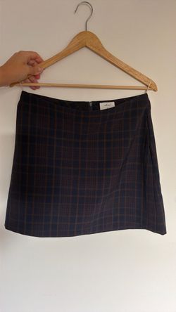 Aritzia Wilfred Plaid Skirt - Size 10